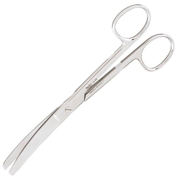 Miltex Integra Vantage Operating Scissors, 6.5in, Curved with Blunt/Blunt Tip V95-58 - main